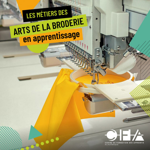 Forme-toi en CAP arts de la broderie 