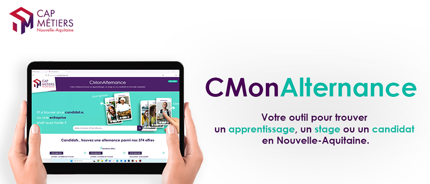 CMonAlternance - Cap Métiers | CFA Académique de Poitiers - Centre de  formation des apprentis